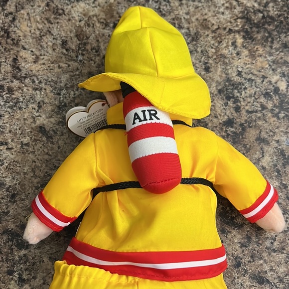 Ty Beanie Fire Fighter “Buzz” - Picture 2 of 2